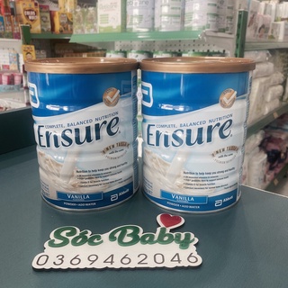 Sữa ensure úc hộp 850g