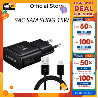 Bộ sạc nhanh samsung 15W cáp sạc type c zin sạc nhanh chính hãng bảo hành 1 đổi 1 đổi trả trong 3 ngày
