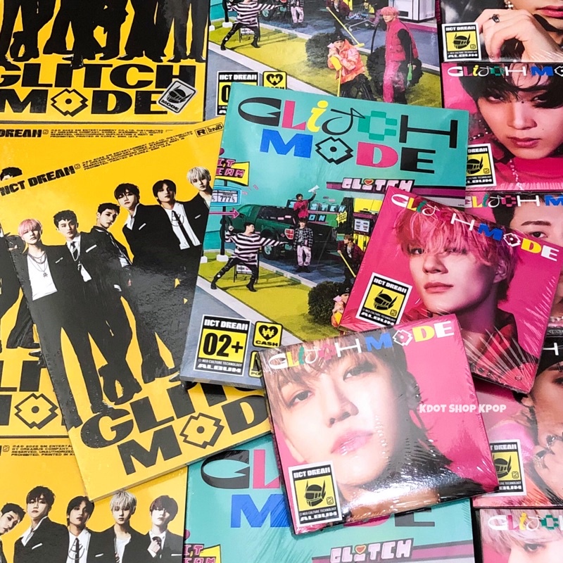 Bộ ảnh album NCT DREAM - GLITCH MODE