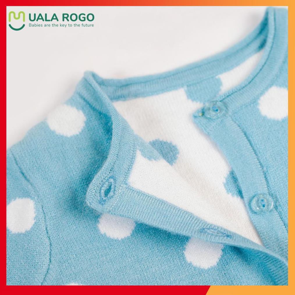 [FULL] - Áo khoác len cardigan Ualarogo cho bé 6m - 12y chất len dày dặn giữ nhiệt tốt