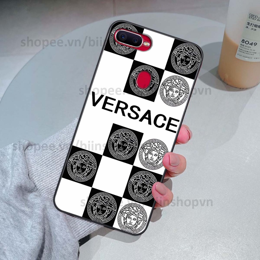 Ốp Oppo A5s / A7 / F9 / A12 in hình các thương hiệu nổi tiếng siêu đẹp, thời trang cá tính