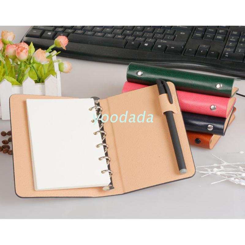 Sổ tay bìa da khổ A7 bỏ túi tiện dụng