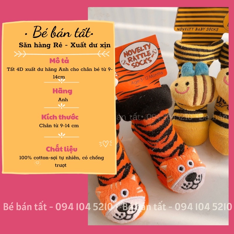 🧦 Tất hình thú-Vớ hình thú cho bé  ☀️