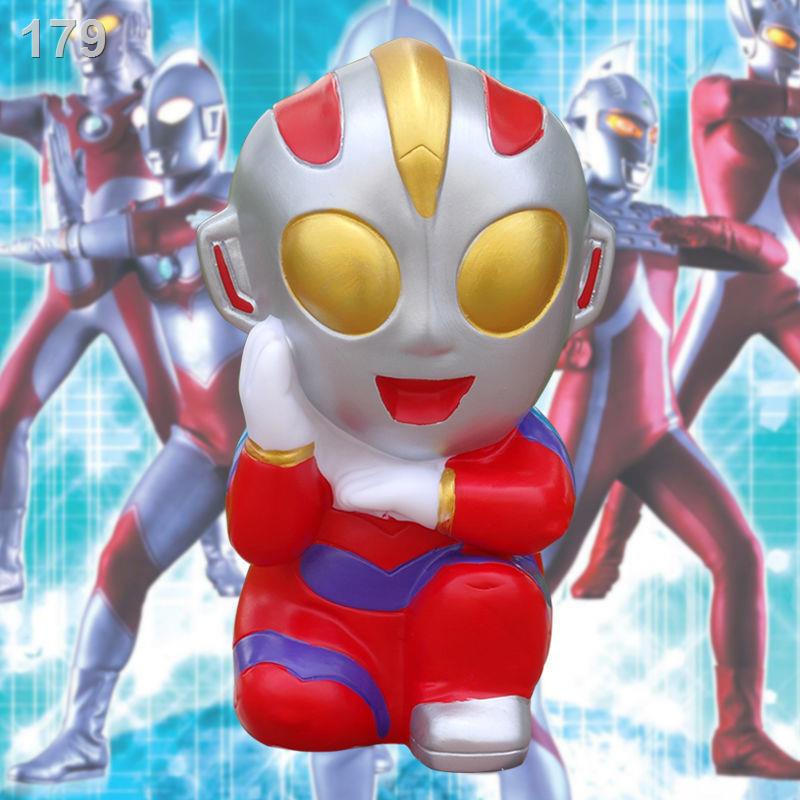 [Mới nhất ]Con heo đất siêu nhân Ultraman lớn Vinyl chống rơi Ngày thiếu nhi Quà tặng sáng tạo và thiết thực