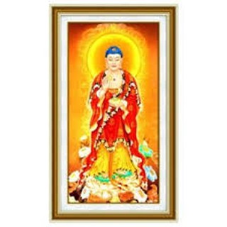 Tranh gắn đá DF2316 - Phật A Di Đà