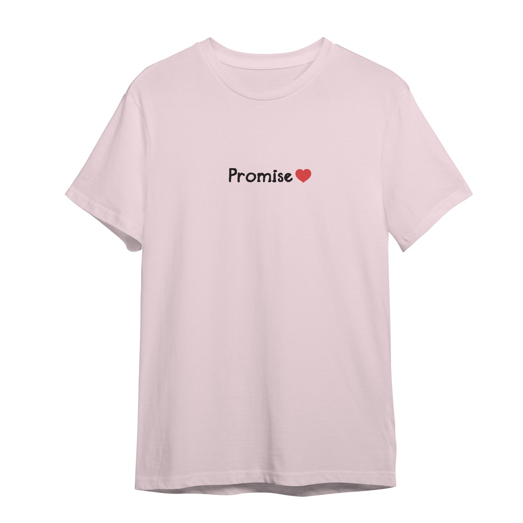Áo đôi Promise ❤ tay lỡ form dáng rộng nam nữ nhiều màu