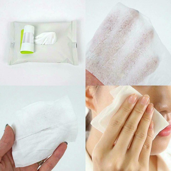 Khăn Ướt Tẩy Trang mắt môi Innisfree Apple Seed Cleansing Tissue