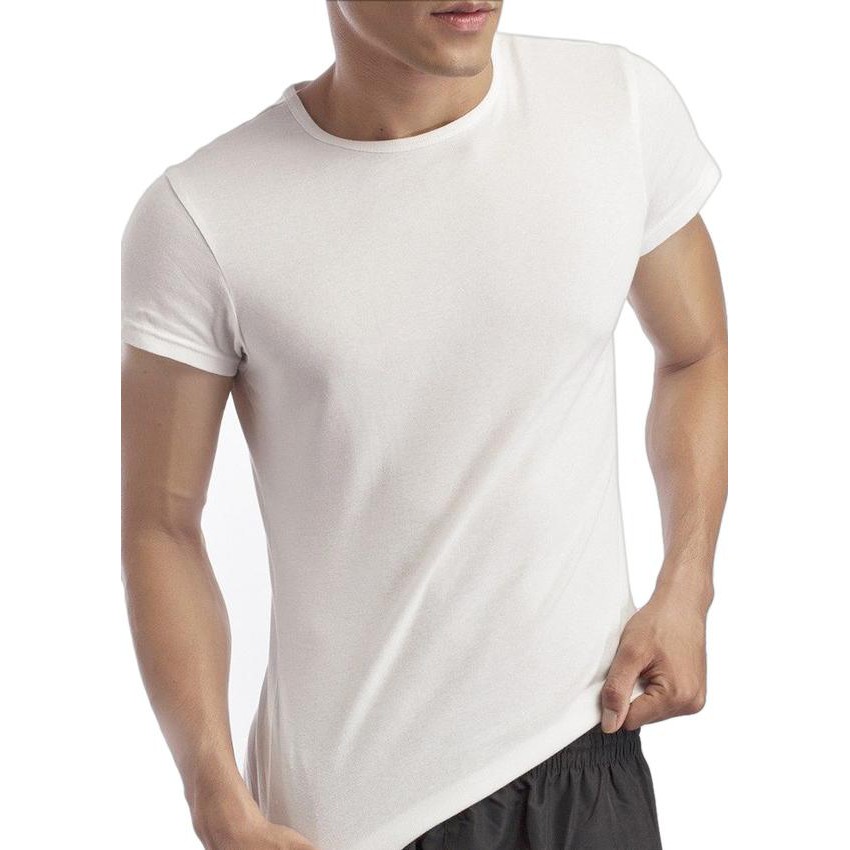 Áo thun trắng cho nam chuyên xuất khẩu giá rẻ