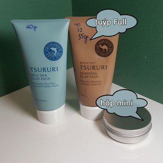 [Mini] Mặt nạ bùn khoáng Tsururi sạch sâu 40g