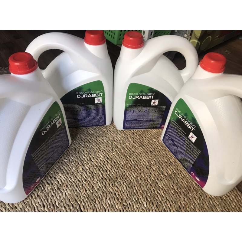 Dầu tạo khói DJRABBIT Can 4.5L Tiêu Chuẩn , nước khói thơm DJ || Dung Dịch máy khói sân khấu, tiệc cưới