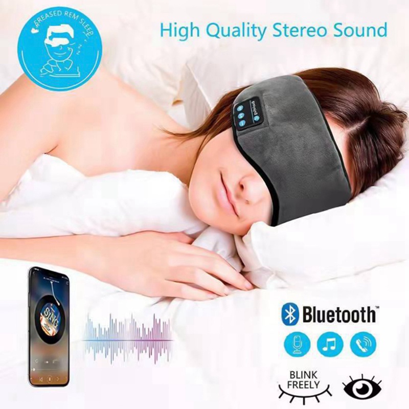 Mặt Nạ Che Mắt Ngủ Kết Nối Bluetooth Không Dây