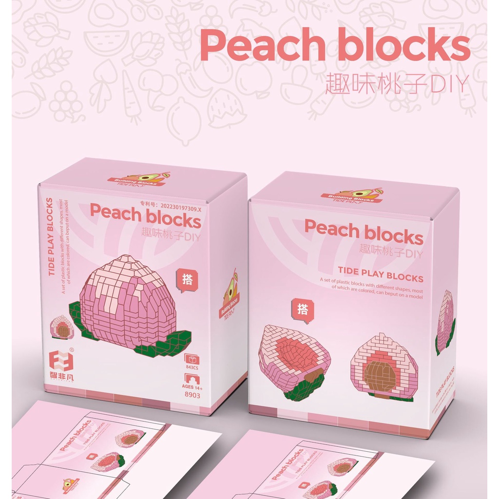 Đồ Chơi Lắp Ráp Hình Trái Cây 8901-8903