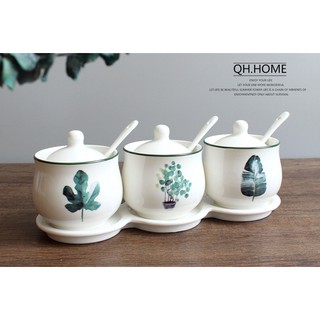 SET 3 HŨ GIA VỊ BẮC ÂU