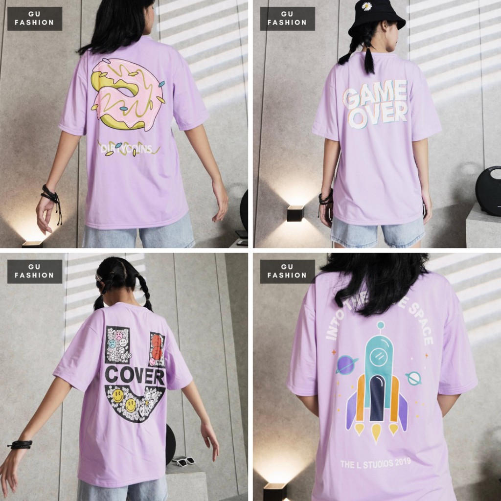 (GIAO MẪU NGẪU NHIÊN) Áo Thun GUF Phong Cách Unisex GUF | BigBuy360 - bigbuy360.vn