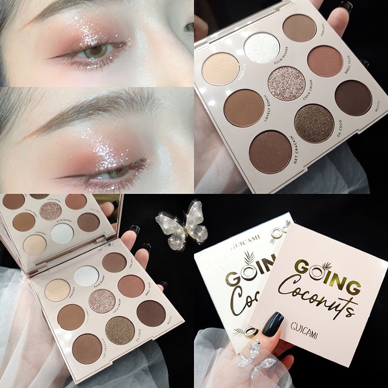 Bảng Phấn Mắt Guicami 9 Ô Baby Got Peach Bảng Dupe Hoàn Hảo Của Colourpop | Thế Giới Skin Care