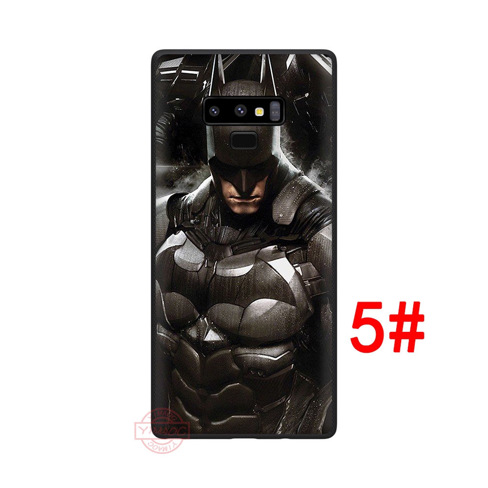 Ốp điện thoại silicone in hình Batman độc đáo cho Samsung Galaxy S7 Edge S8 S9 S10 Plus Note 8 9