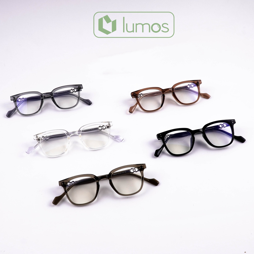 Gọng kính cận nam nữ Zen thời trang Hàn Quốc chống tia UV cao cấp Lumos 9215