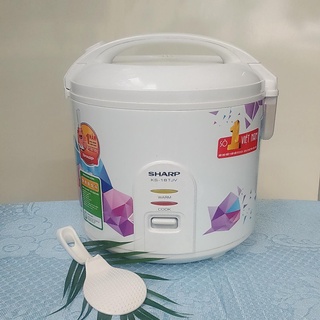 Nồi cơm điện Sharp 1.8 lít KS-18TJV Chính Hãng xả kho mới 99%-BH 12 tháng