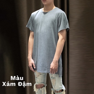 Áo phông thun nam nữ cotton long tee layer