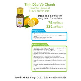 Tinh Dầu Chanh ( Essential Lemon oil )