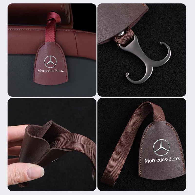 Móc Treo Đồ Gắn Ghế Sau Xe Hơi MERCEDES w210 w124 w123 c200 glc cla c200