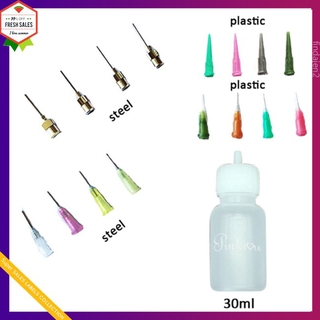 Hộp Đựng Mực Xăm Henna 30ml Kèm 4 Đầu Phun