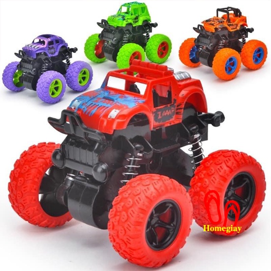 Xe địa hình xoay 360 độ có lò xo cho bé trai shop phương linh 86 D18