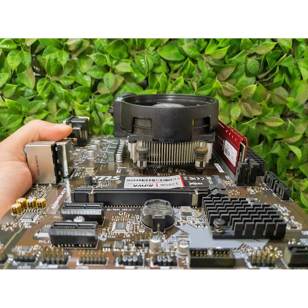 Combo MSI A320M PRO-M2 V2 + AMD 2200G + Ram 8GB + SSD NVMe 128GB | BigBuy360 - bigbuy360.vn