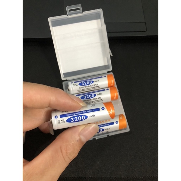 Pin xạc AA dung lượng 3200mah,giá 1  viên pin