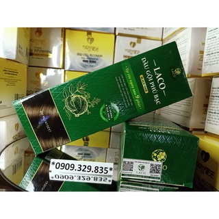 Dầu gội phủ bạc đen tóc Black Hair Laco 200ml