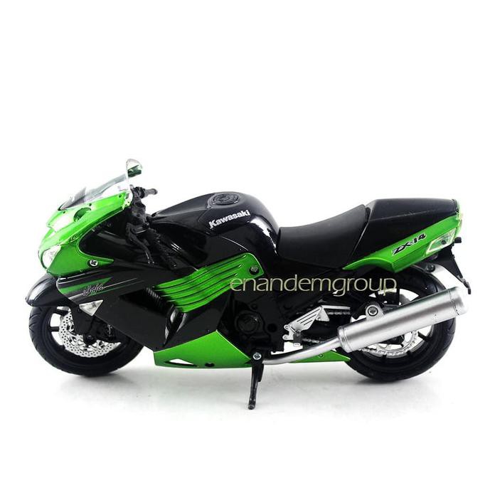 Mô Hình Xe Mô Tô Kawasaki Zx10 Diecast