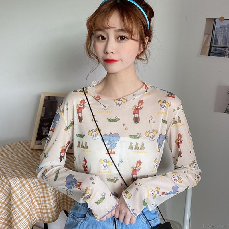[Baywellfashion]Women Summer Beach Style Casual Animal Style Gauze Sunscreen Blouse | BigBuy360 - bigbuy360.vn