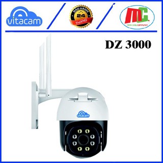 Camera Ngoài Trời 3.0Mpx Vitacam DZ300 1296P Ultra HD - Hàng Chính Hãng