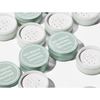 Phấn phủ bột innisfree no-sebum mineral powder 5g