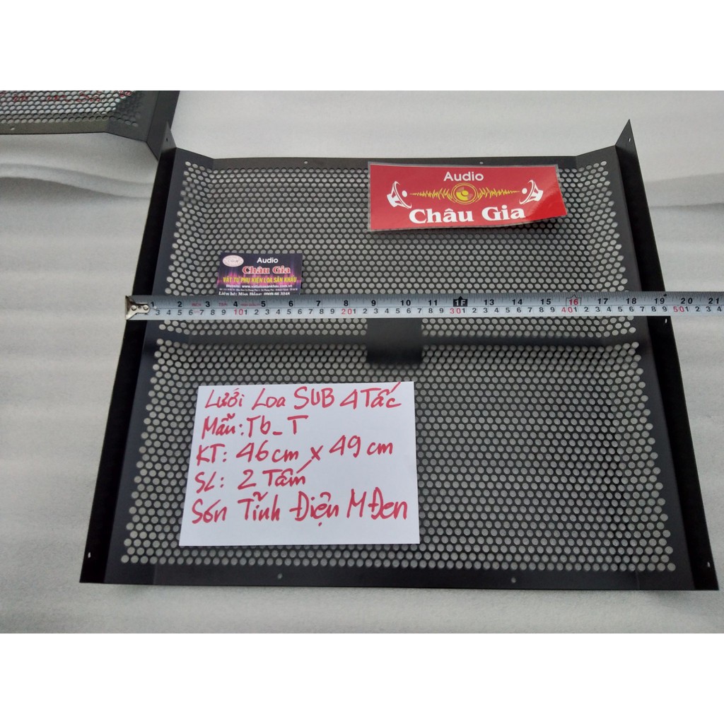 Lưới loa sub 4 tấc 2 tấm Audio châu Gia mẫu 718
