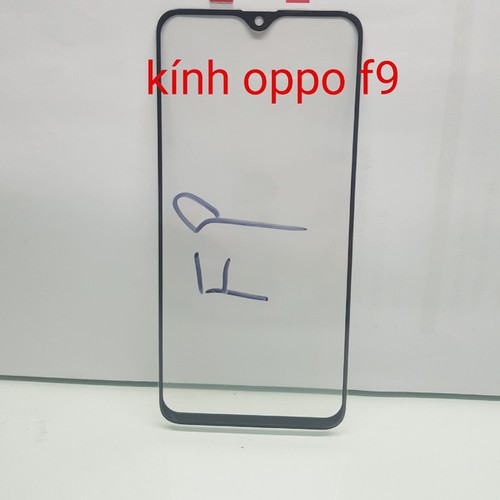 Kính liền keo Oppo F9 / Realme 2 pro