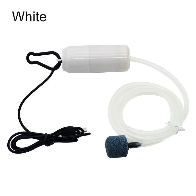 Máy sủi oxy mini cho bể cá cổng usb , sủi mạnh siêu êm tiện lợi