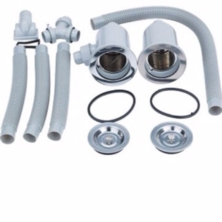 Bộ phụ kiện Xi Phông chậu rửa Inox