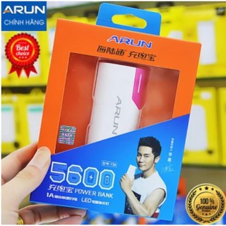 Pin dự phòng ARUN Y38 5600mAh chính hãng