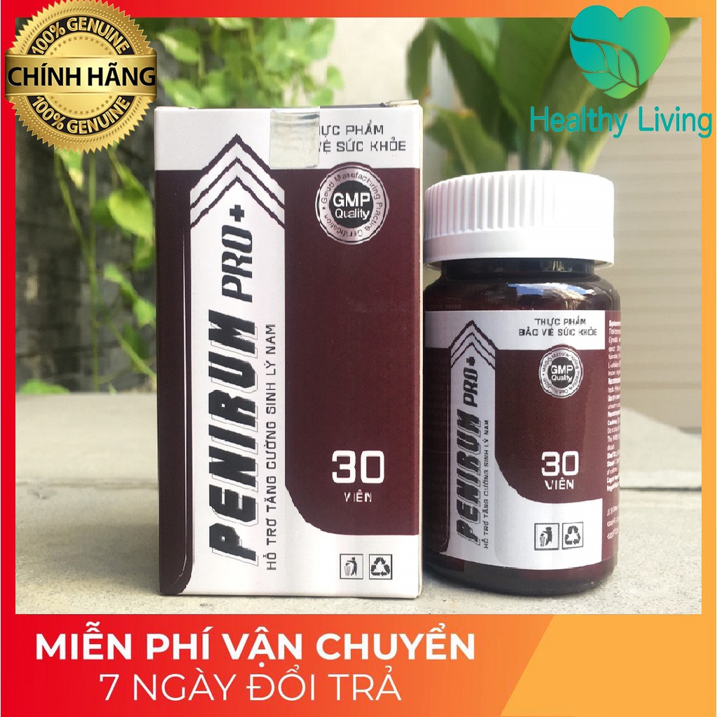 [HÀNG TỐT] Penirum Pro+ Viên Uống Tăng Cường Sinh Lý Nam Hiệu Quả Cực Mạnh An Toàn Dành Cho Quý Ông CHE TÊN KHI GIAO