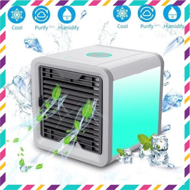 Quạt Điều Hòa Mini - Máy Điều Hòa Phun Sương Tạo Độ Ẩm - Siêu Mát