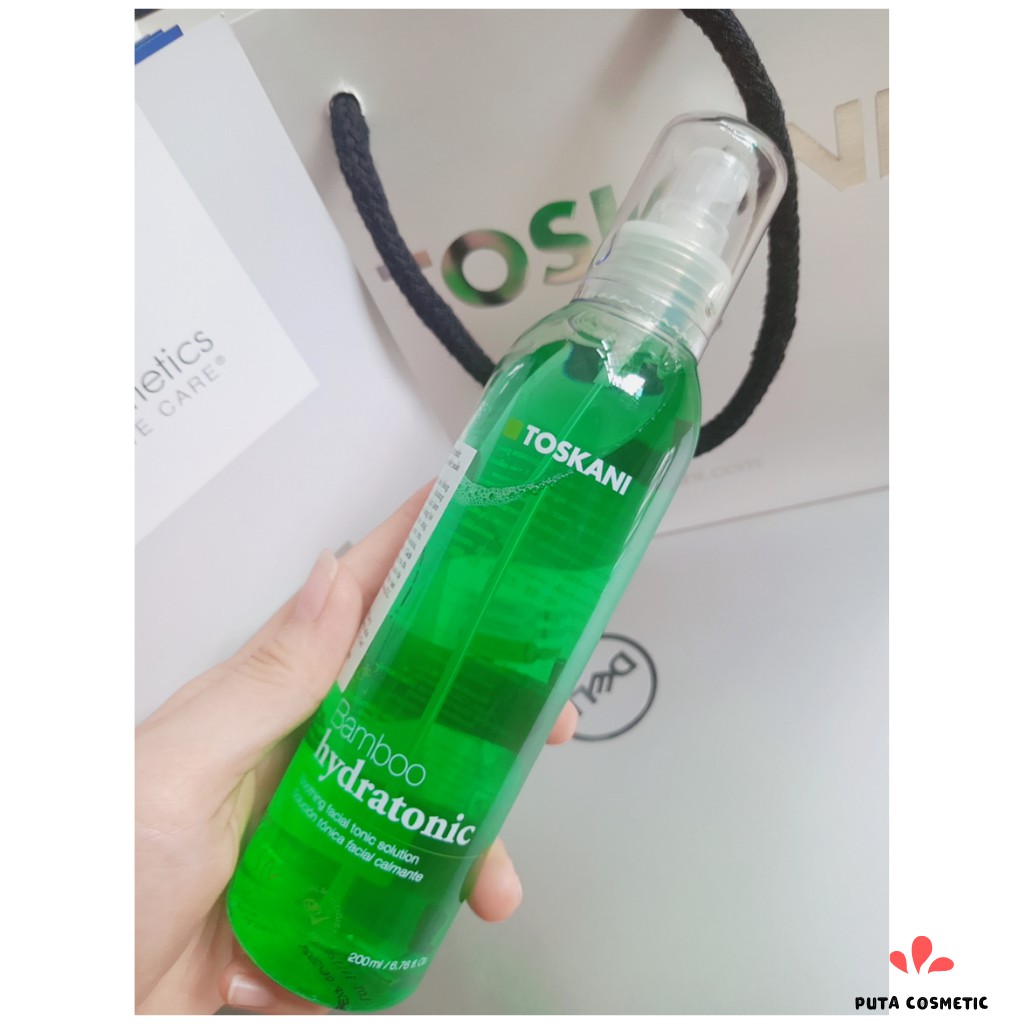Toskani Bamboo Hydra Tonic -  Toner cân bằng cho da nhạy cảm, kích ứng 200ml