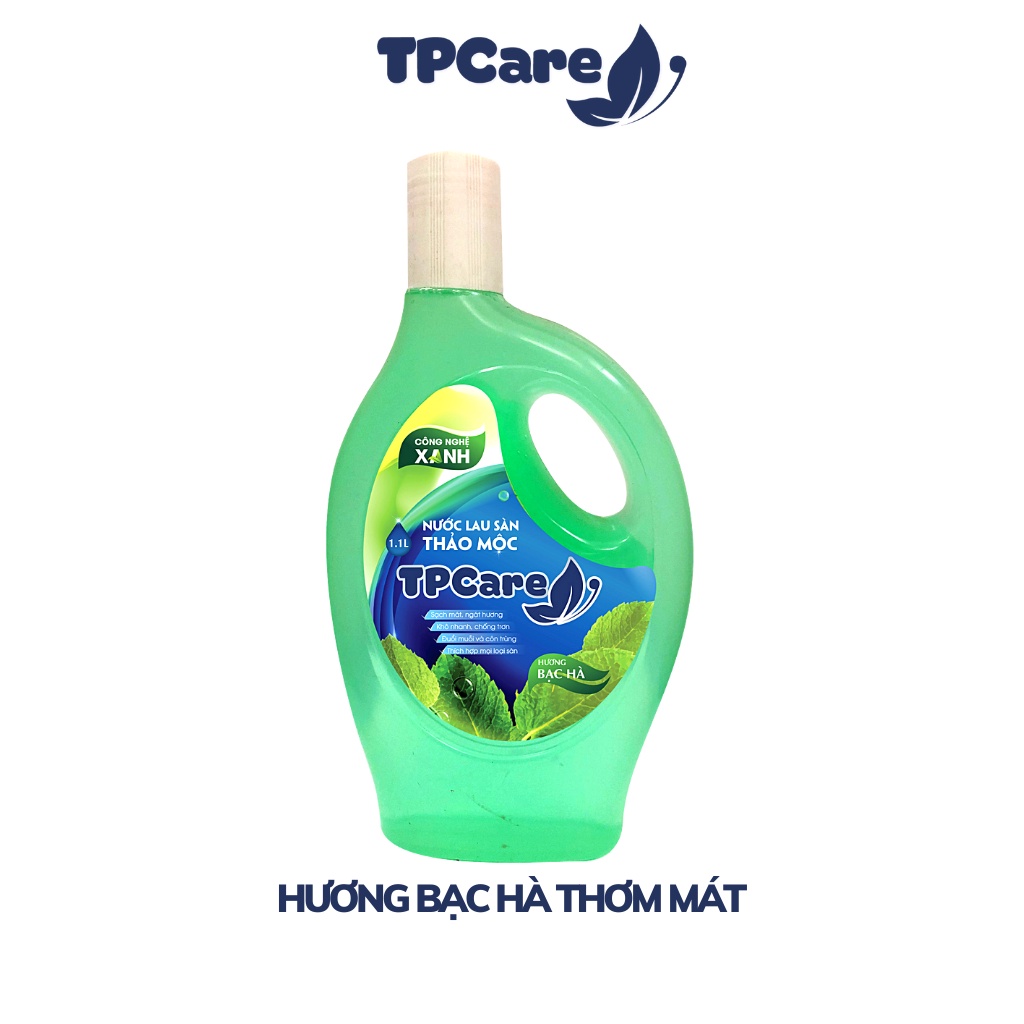 Nước Lau Sàn, Lau Nhà Thảo Mộc Diệt Khuẩn, Đuổi Côn Trùng TPCare 1,1l