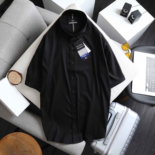   BigSize  Áo Sơ mi BB - Boiz Big Size nam tay ngắn công sở chất vải cao cấp form 70kg - 130kg | Đủ màu 