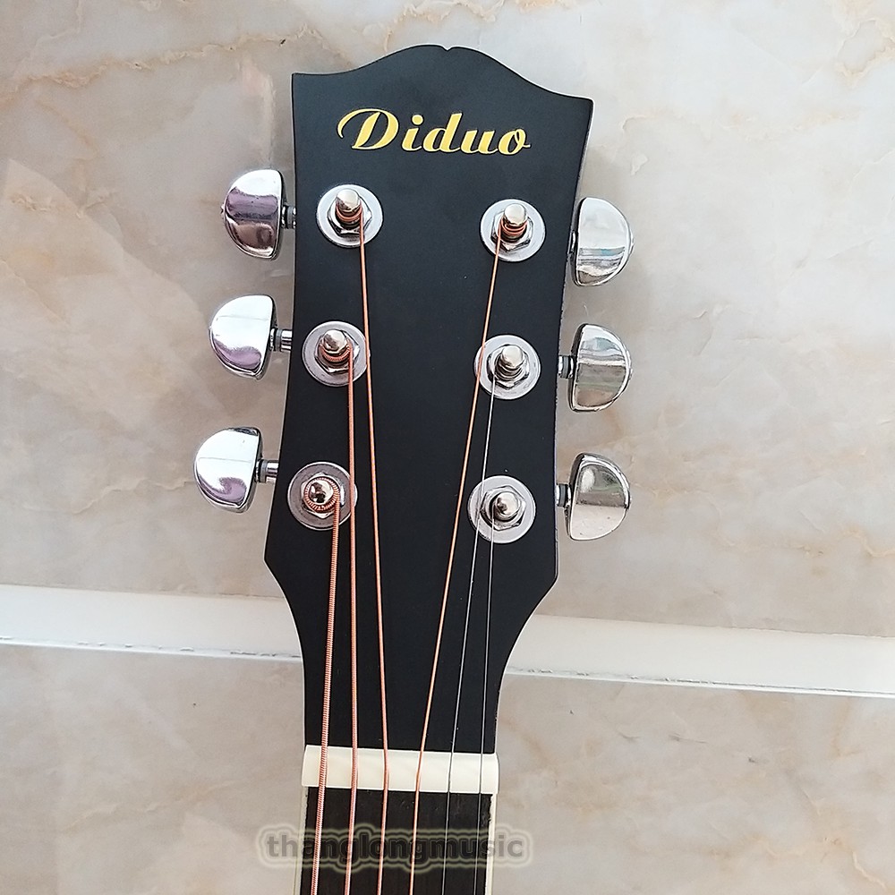 [ Thanh lý Ghi-ta ] Đàn Guitar Acoustic Diduo gỗ thịt ( Solid ) - Kèm bao và pick gảy