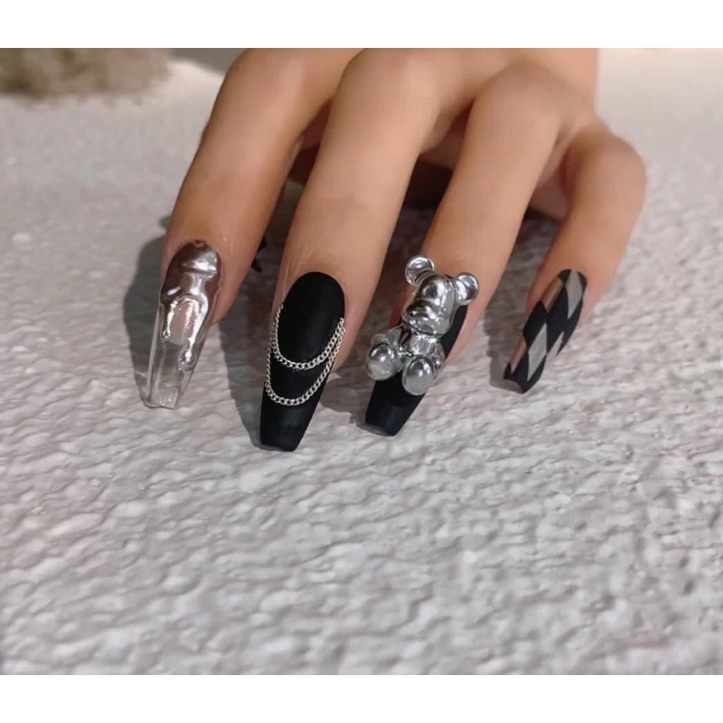 Khuôn gấu silicon Bearbrick