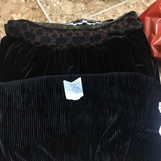 Combo váy nhung nhung vi hồng
