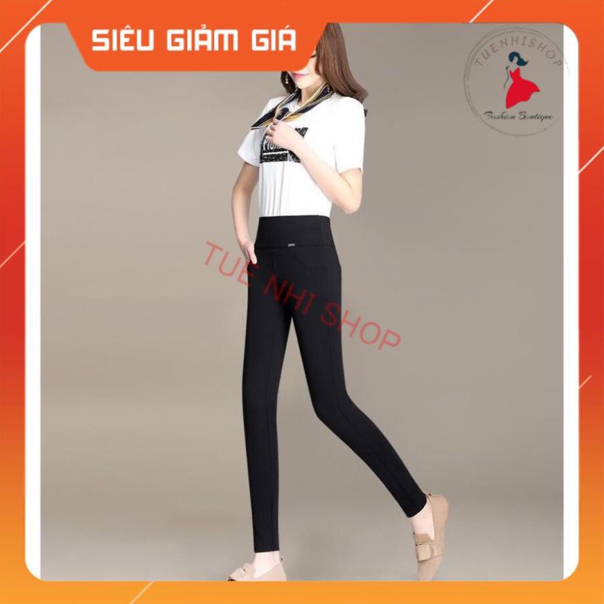 Quần legging nữ chất thun mềm nhẹ co giãn tốt tôn dáng nuột nà QD08 | BigBuy360 - bigbuy360.vn