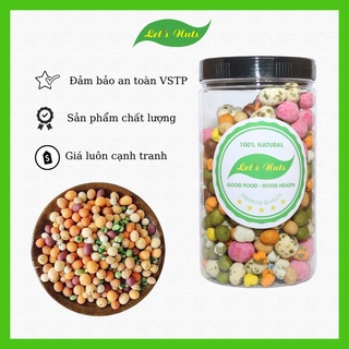 Hạt đậu mix 22 vị gồm nhiều loại đậu hàng tuyển lon 450gr dinh dưỡng, món ăn vặt Golovinshop
