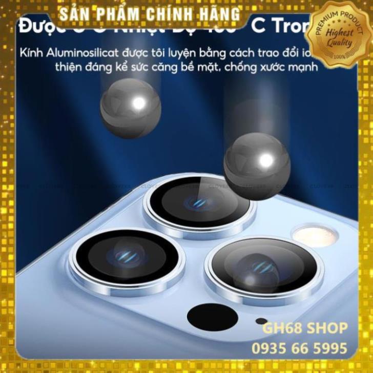 Kính Cường Lực Bảo Vệ Camera KUZOOM Cho iPhone 14 / 13 - Chống Trầy Xước , Màu Thời Trang , Dễ Sử Dụng